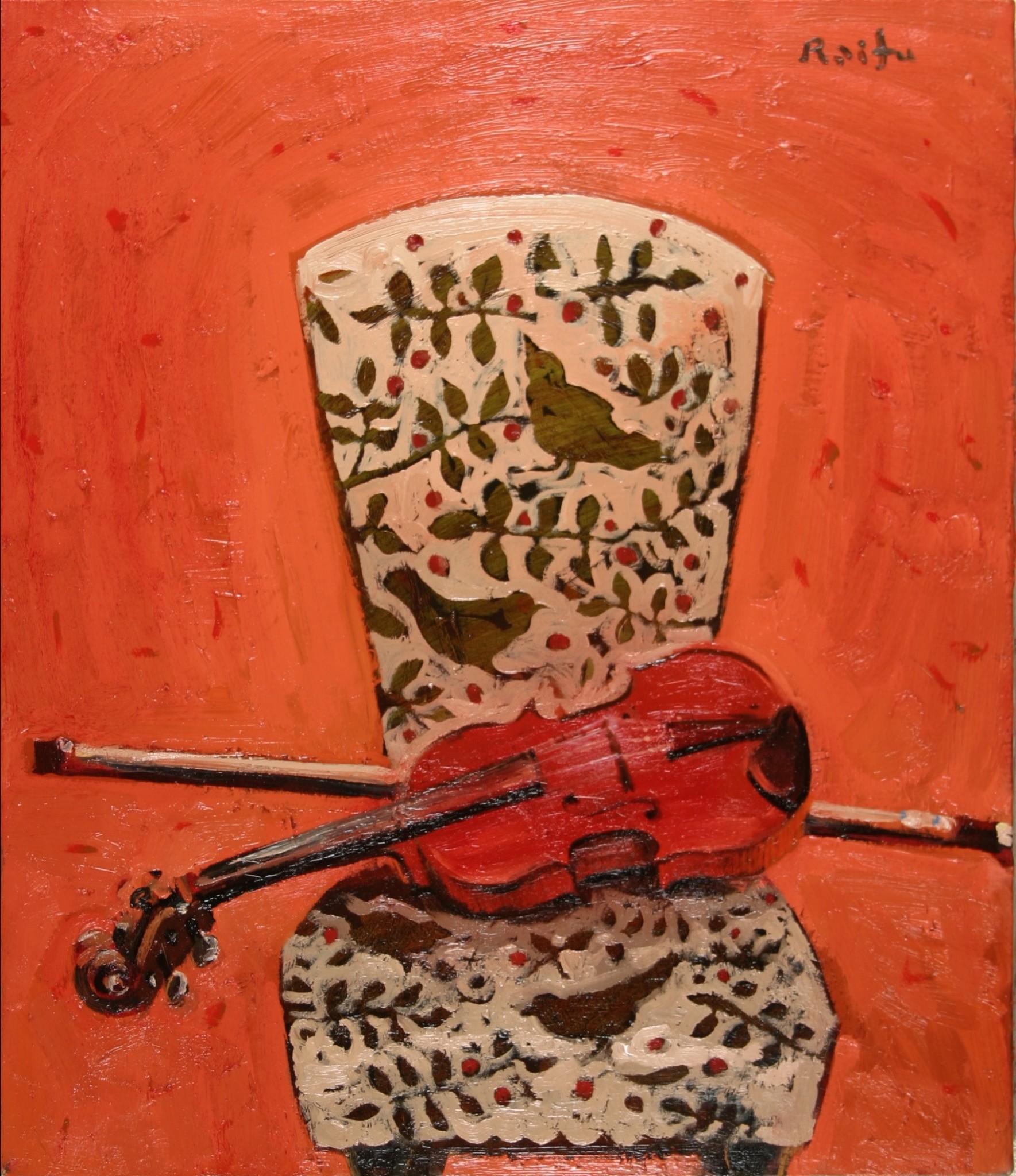 椅子のヴァイオリン