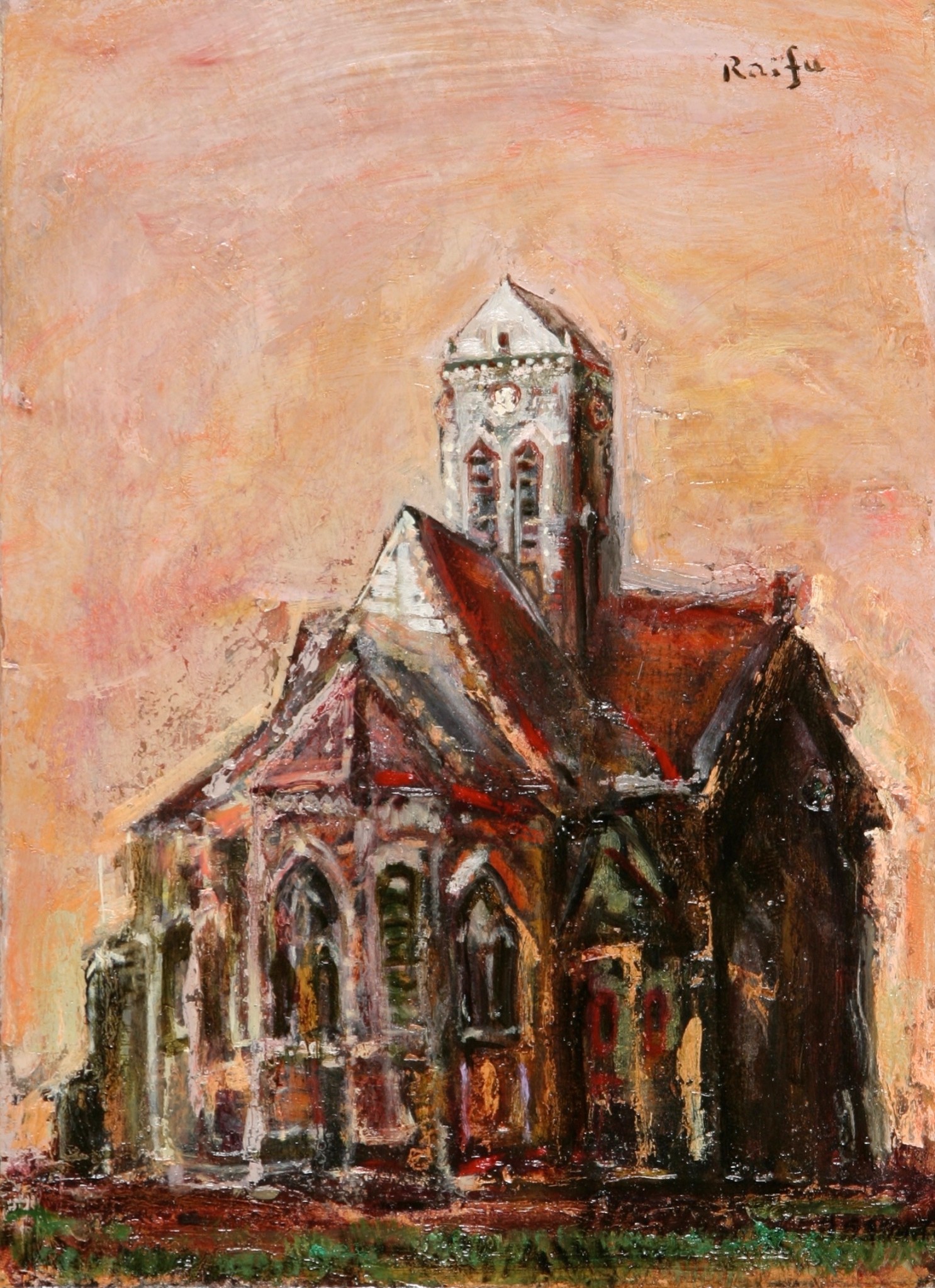 オーヴェールの教会